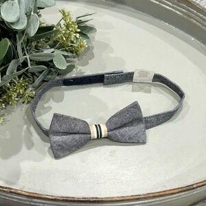 Janie And Jack‎ Boys 4-8Y Gray Polyester Bow Tie